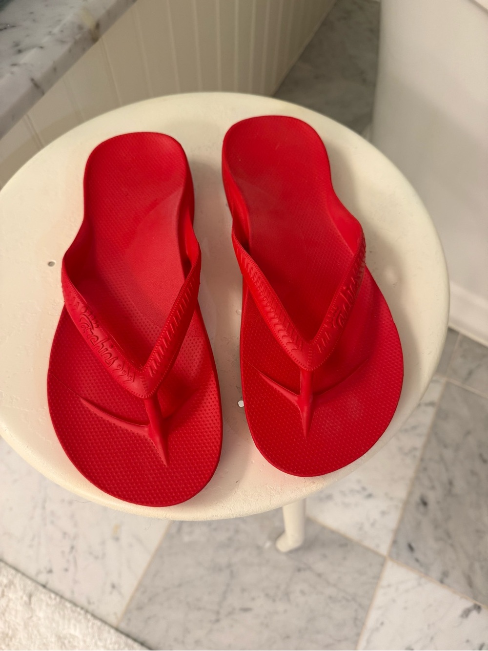 Archie’s Limited addition, sold out Red Women's Thong Sandals